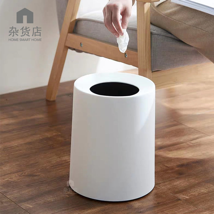 Minimalist Dual-layer Dustbin / Waste Paper Bin