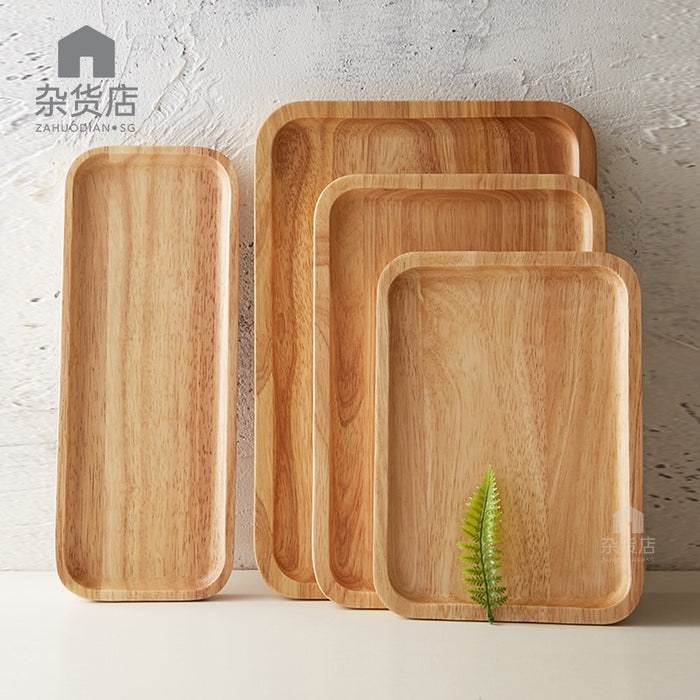 Natural Wooden Serving / Decorative Display Tray