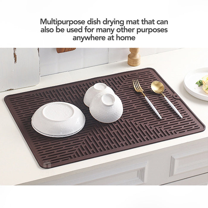 Large Silicone Dish Drying Mat