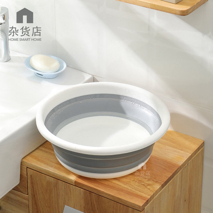 Space-saving Multipurpose Collapsible Basin