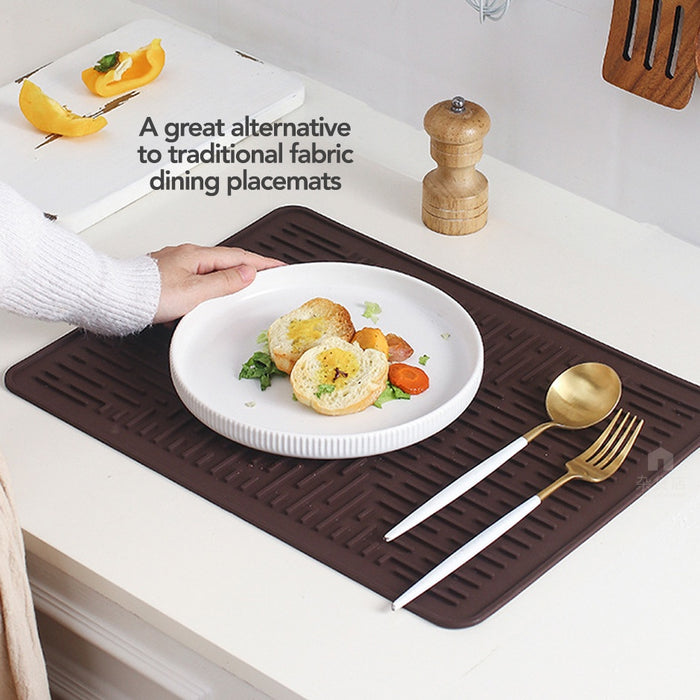 Large Silicone Dish Drying Mat