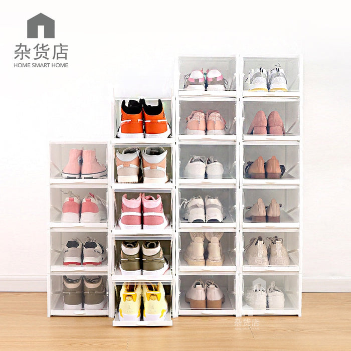 (Set of 3) Slide-out Stackable Shoe Organiser