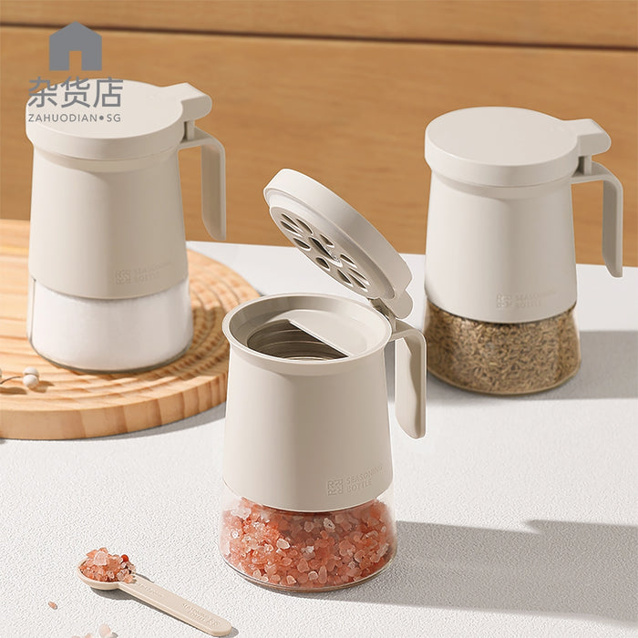 Pop Cover Modern Seasoning Bottle with Measuring Spoon