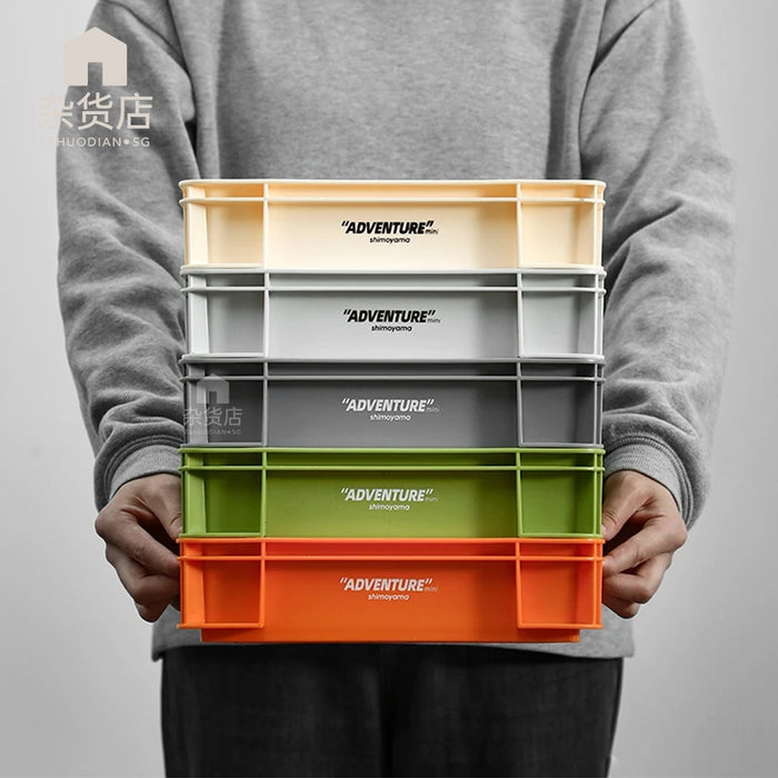 Shimoyama x Adventure Series Industrial Outdoor Style Stackable Storage Container Small