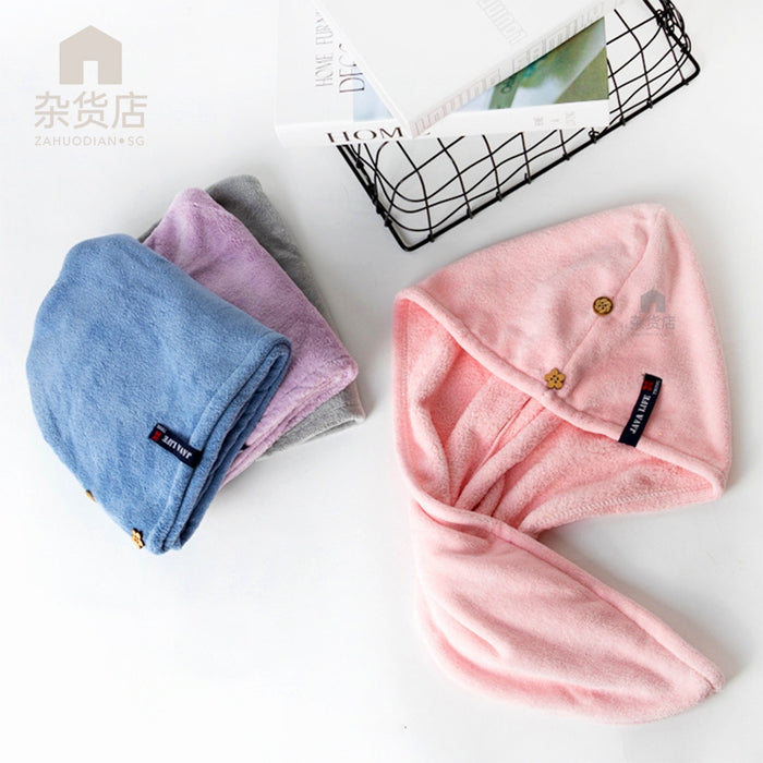 Super Absorbent Soft Microfiber Hair Towel