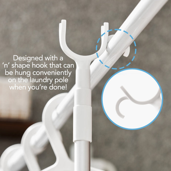 Retractable Aluminium Laundry Hanging Rod