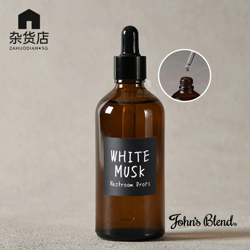 John’s Blend Restroom Drops – White Musk