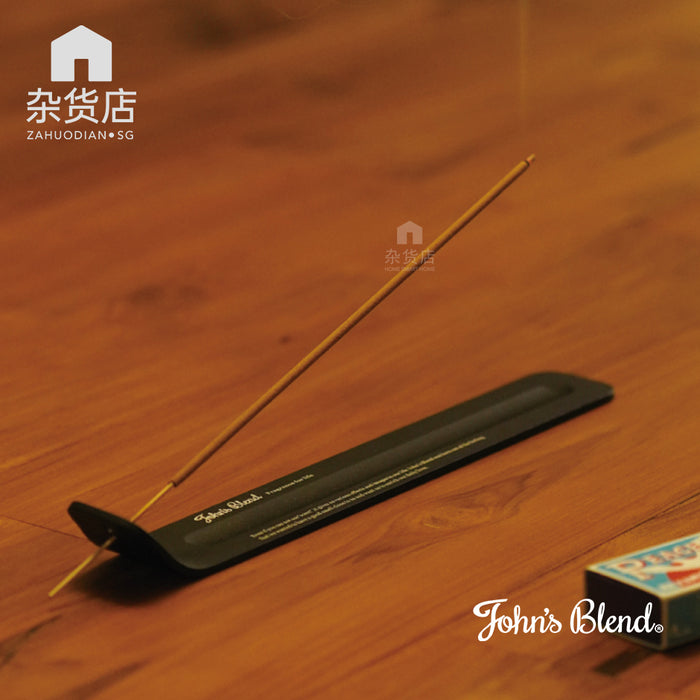 John's Blend Incense Sticks 25s + Aluminum Incense Holder