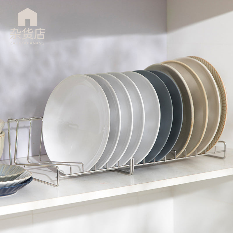 Shimoyama Stainless Steel Plate Stand (Up to 24cm Plates)