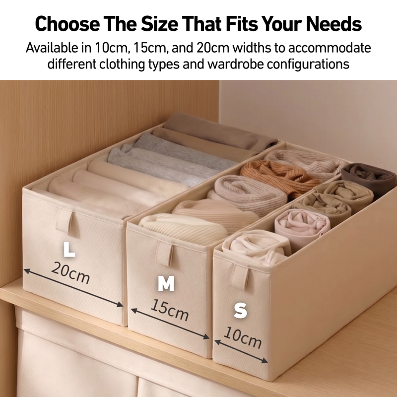 Modular Fabric Clothes Organisers