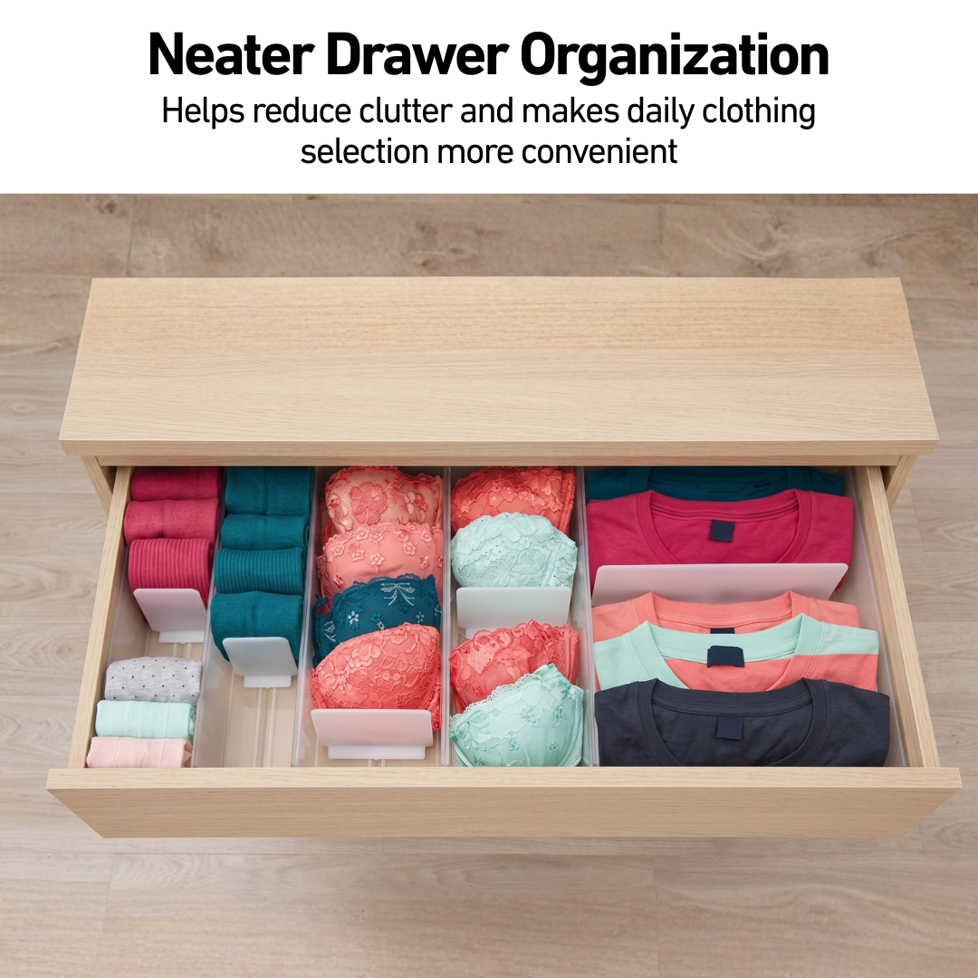 Like-it Japan Closet System Organiser for T-Shirts, Lingerie, & Socks