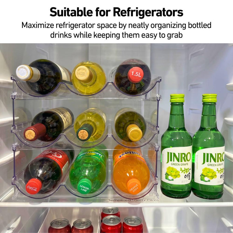 3-tier Thermal Flask Bottle & Wine Rack