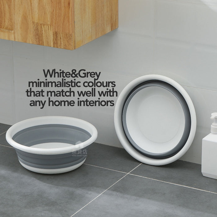 Space-saving Multipurpose Collapsible Basin