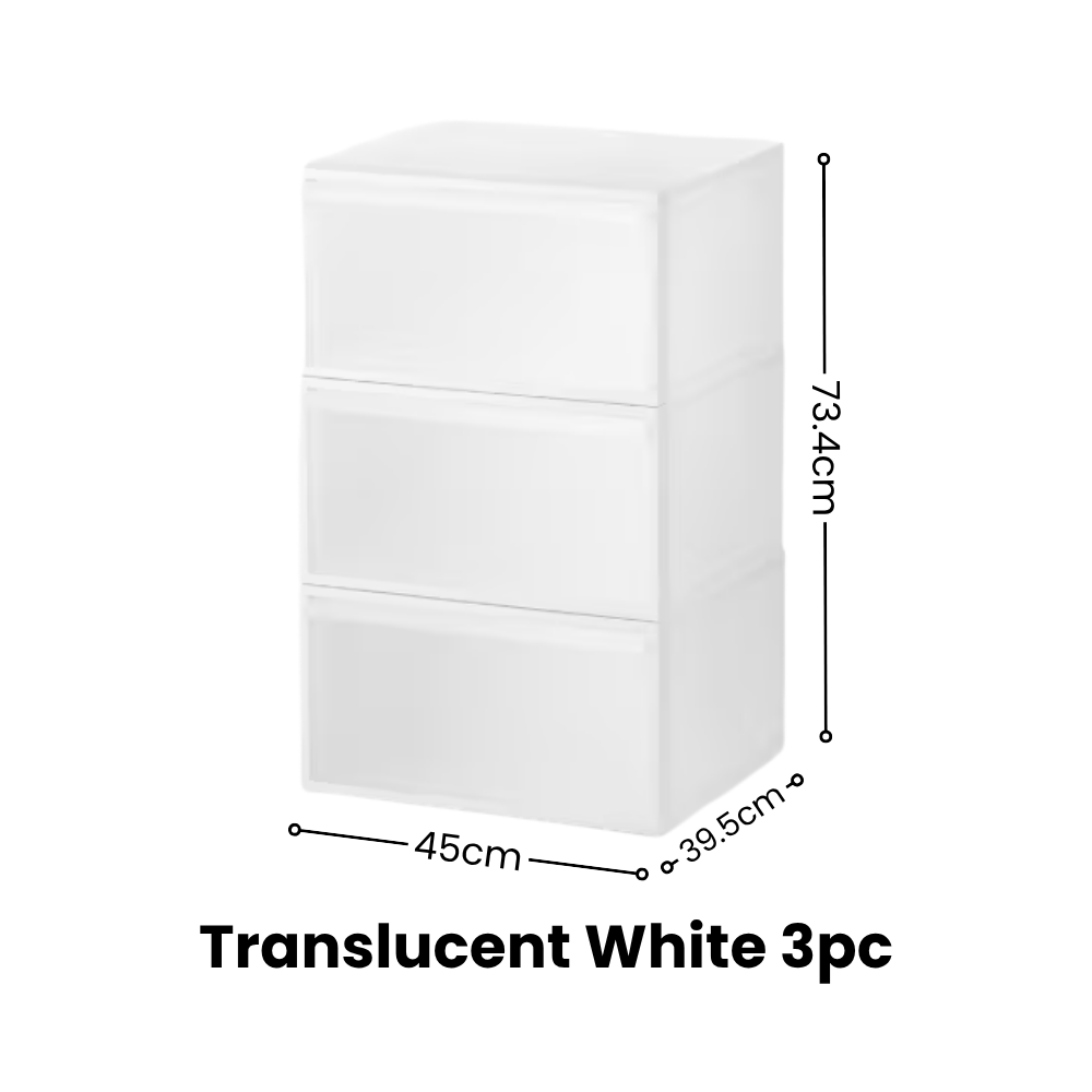 (CARTON DEAL) Like-it Japan Closet System Drawers - Wide