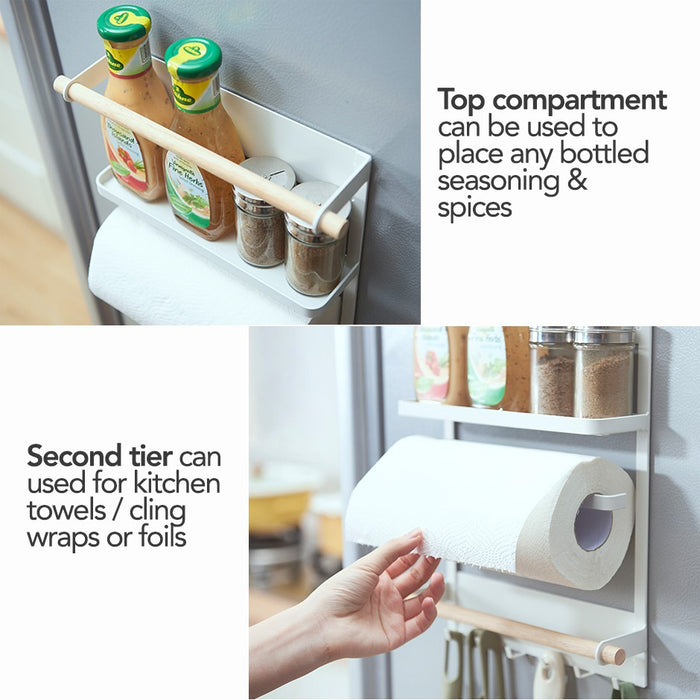 Magnetic Fridge Holder Organiser