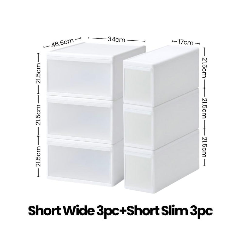 (CARTON DEAL) Like-it Japan Modular Drawers