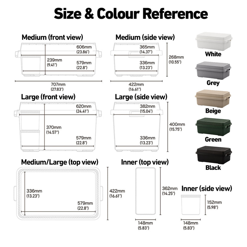 Like-it Japan Stack-up Container