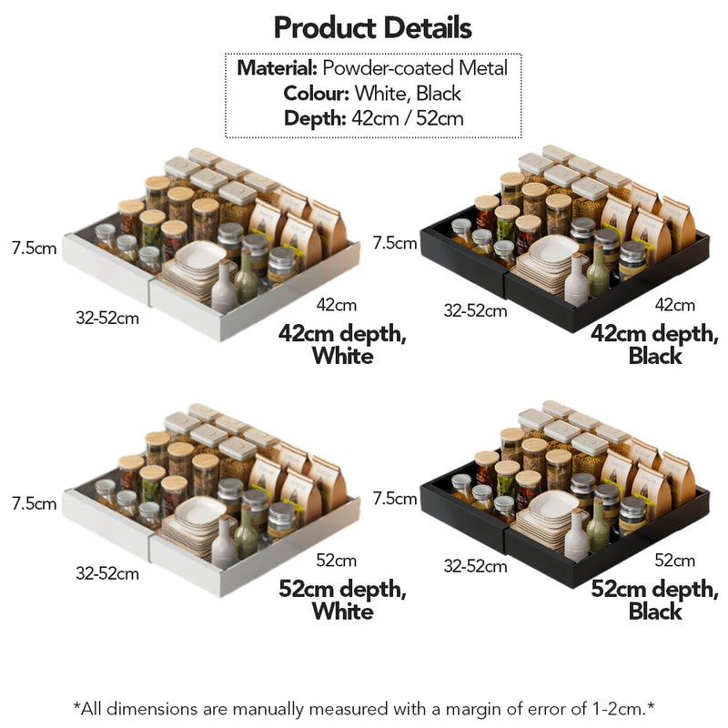 Kitchen Cabinet Extendable Pull-out Tray
