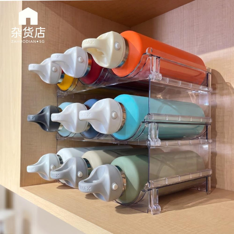 3-tier Thermal Flask Bottle & Wine Rack