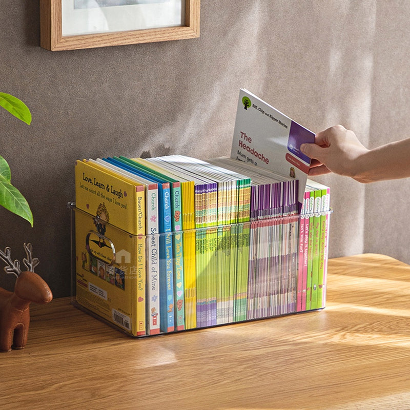 Clear Storage Organiser with Optional Lid