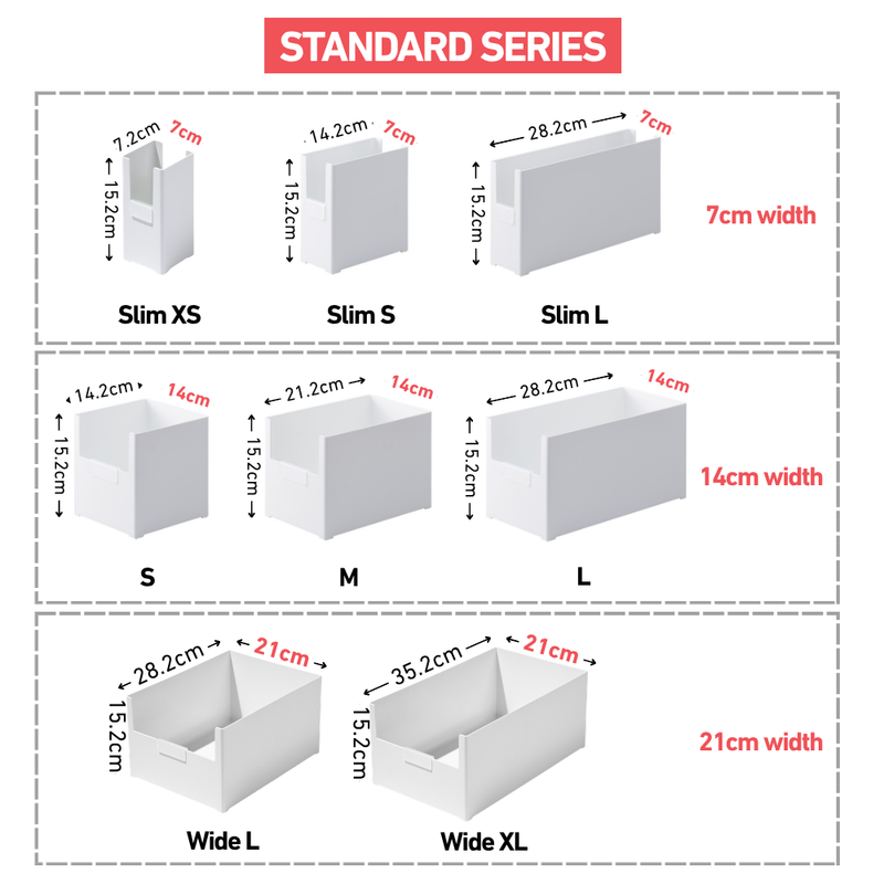 Like-it Japan Drawer Cabinet Organizer