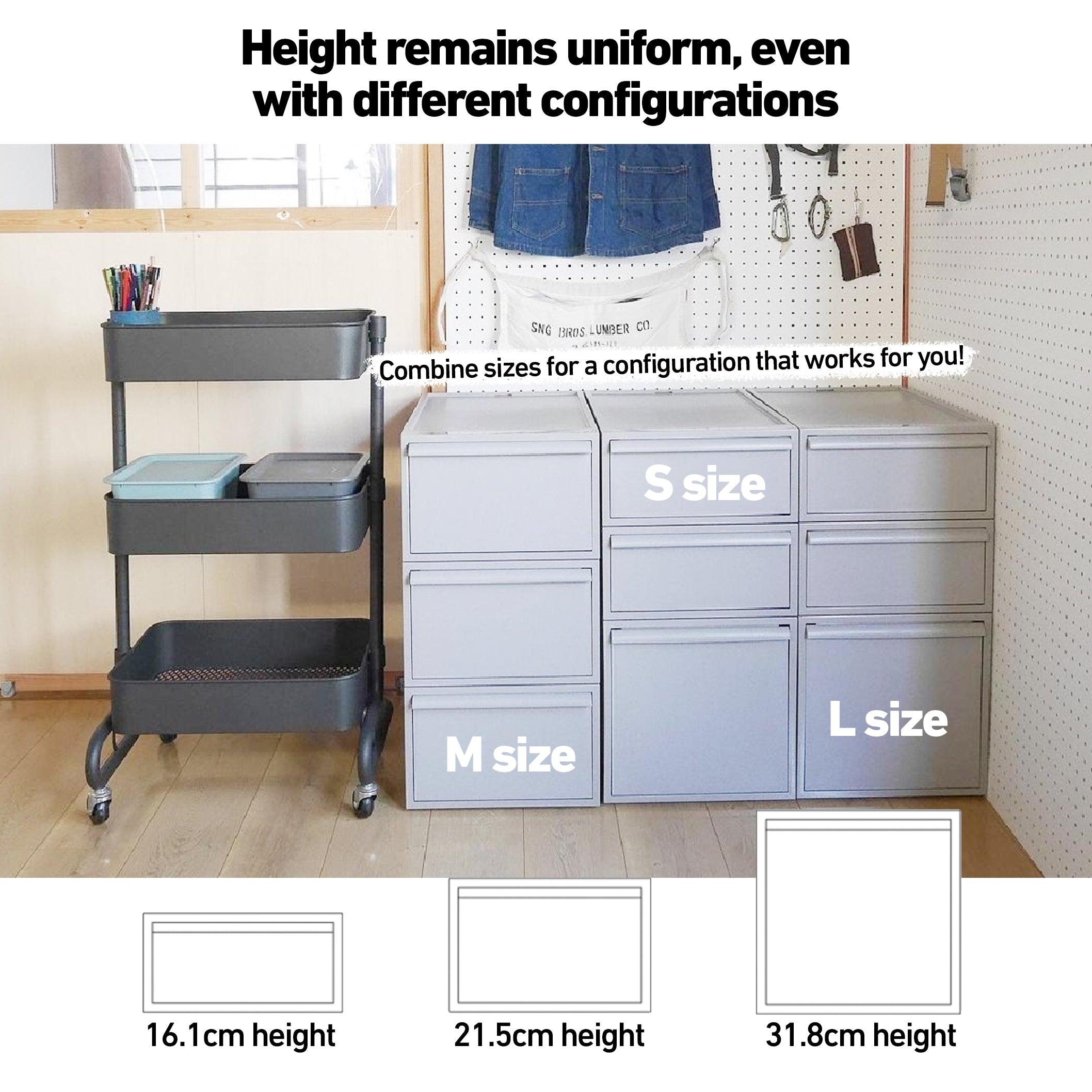 Like-it Japan Closet System Drawer — Za Huo Dian Singapore