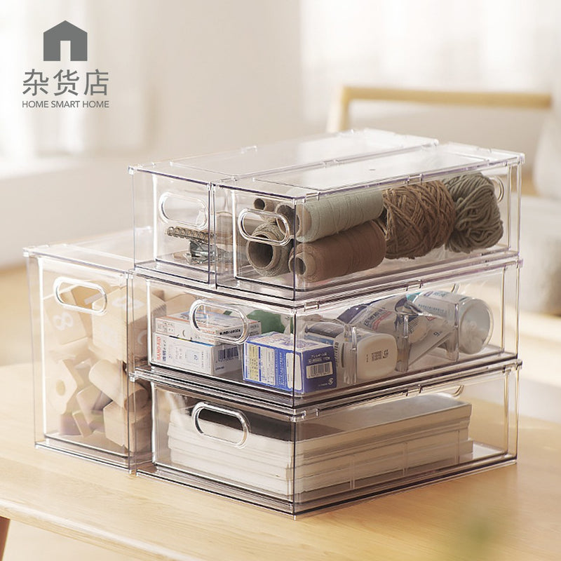 Clear Multipurpose Drawer Storage Organiser