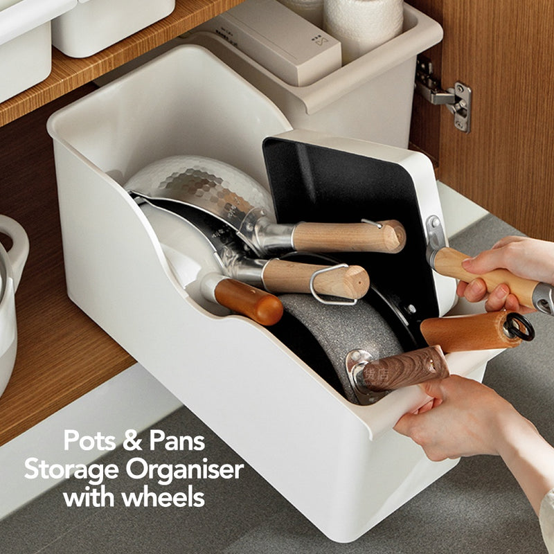 Pots & Pans Organiser with Wheels