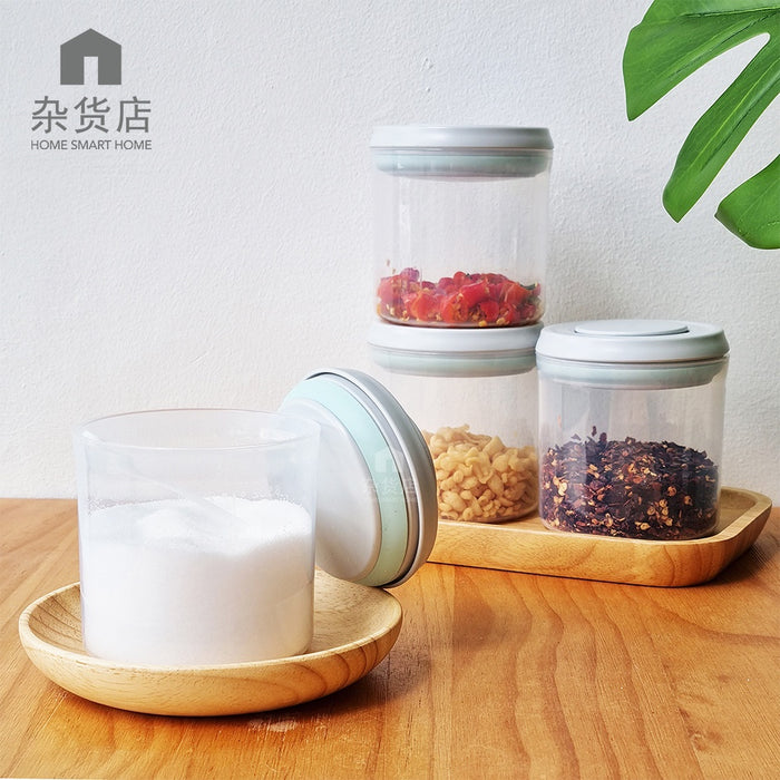 One-Push Condiment Storage Container / Holder