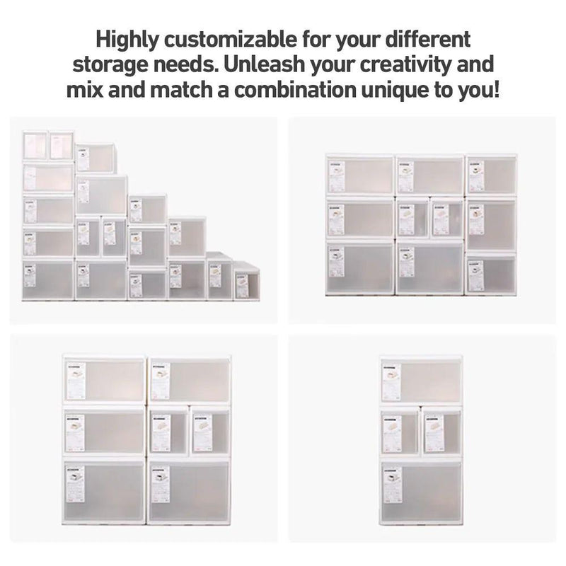 (CARTON DEAL) Like-it Japan Modular Drawers