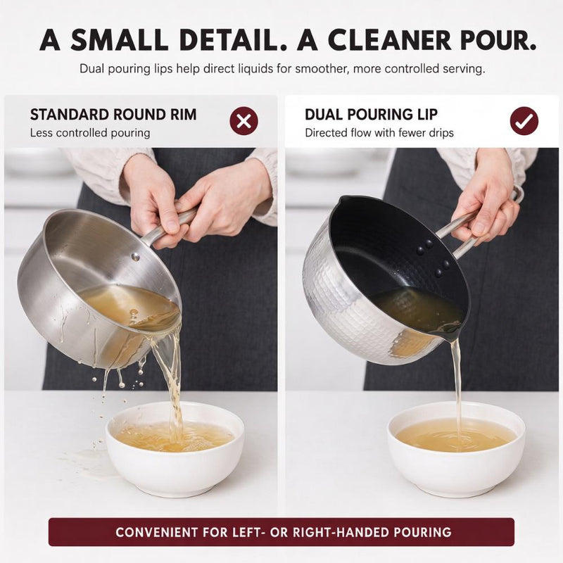 2-in-1 Non-Stick Yukihira Pot & Stainless Steel Steamer Set – 20cm diameter, 2.5L