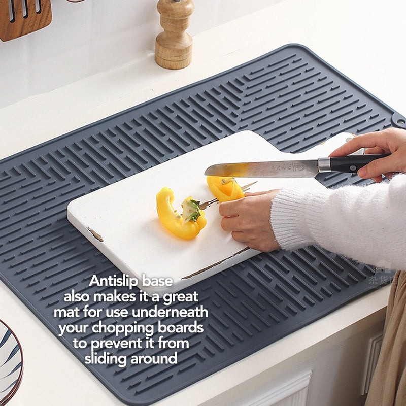 Large Silicone Dish Drying Mat