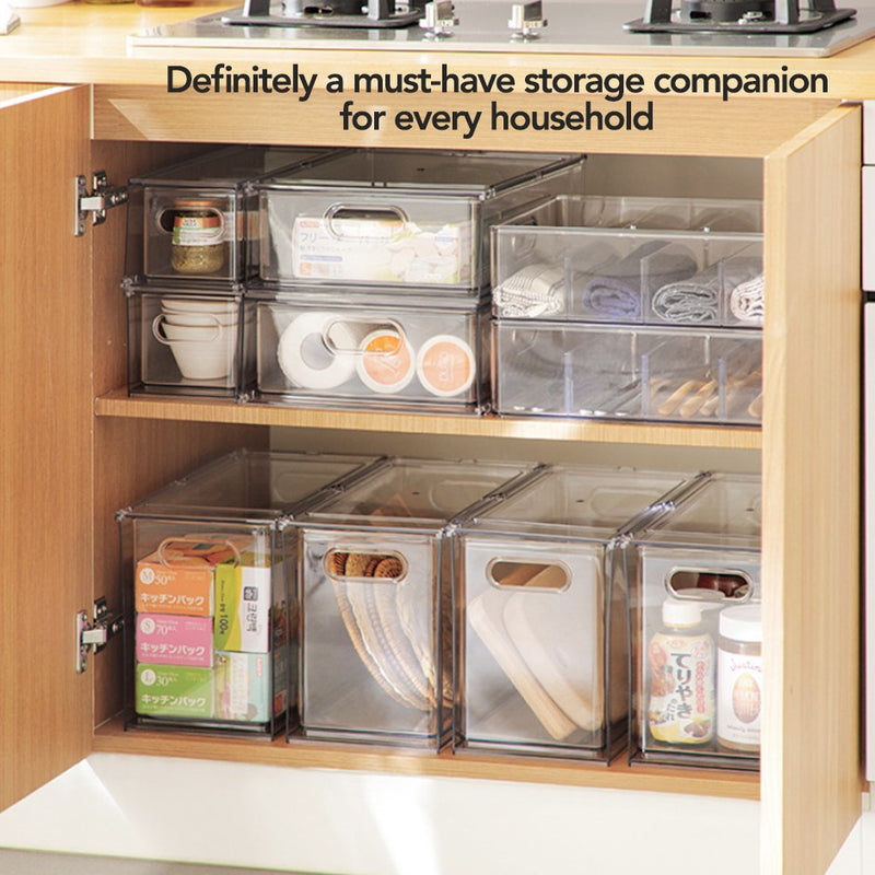 Clear Multipurpose Drawer Storage Organiser