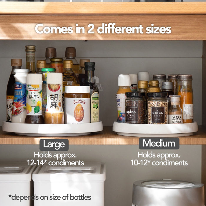 Lazy Susan - Rotating Tray for Seasoning & Condiments