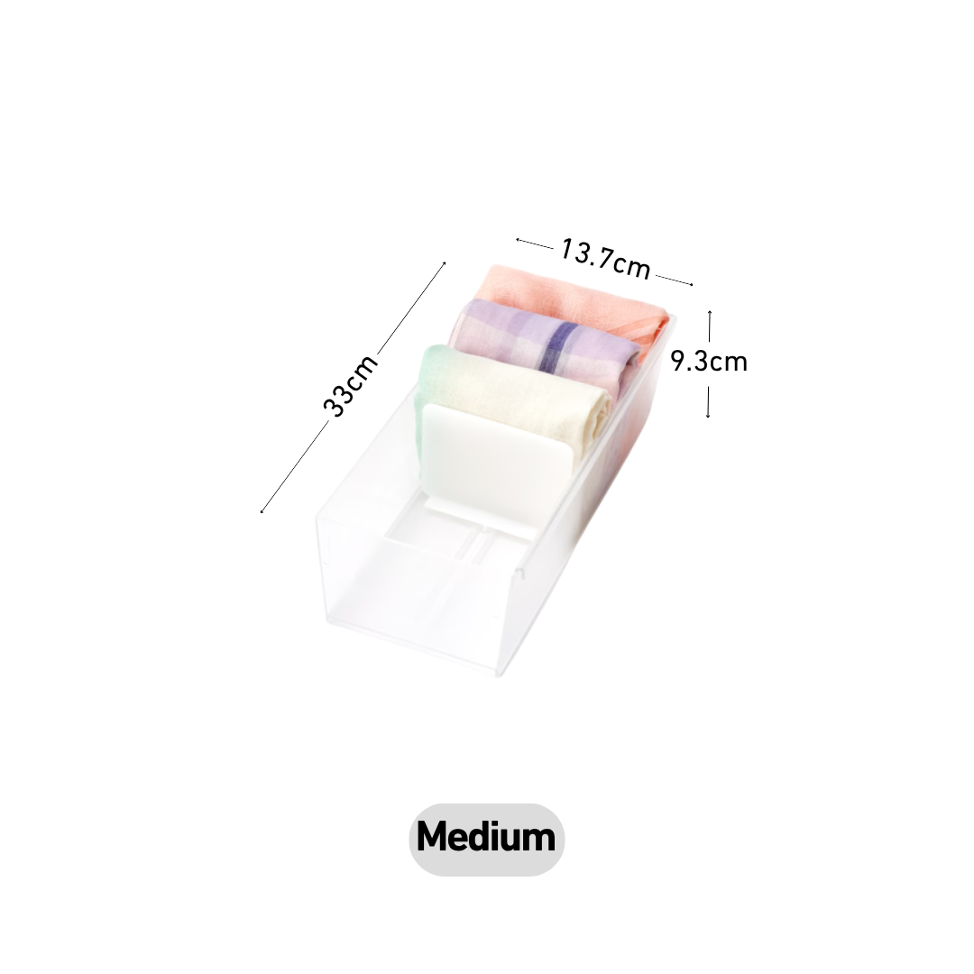 Like-it Japan Closet System Organiser for T-Shirts, Lingerie, & Socks