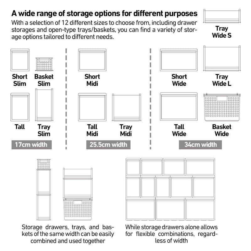 Like-it Japan Modular System Drawer
