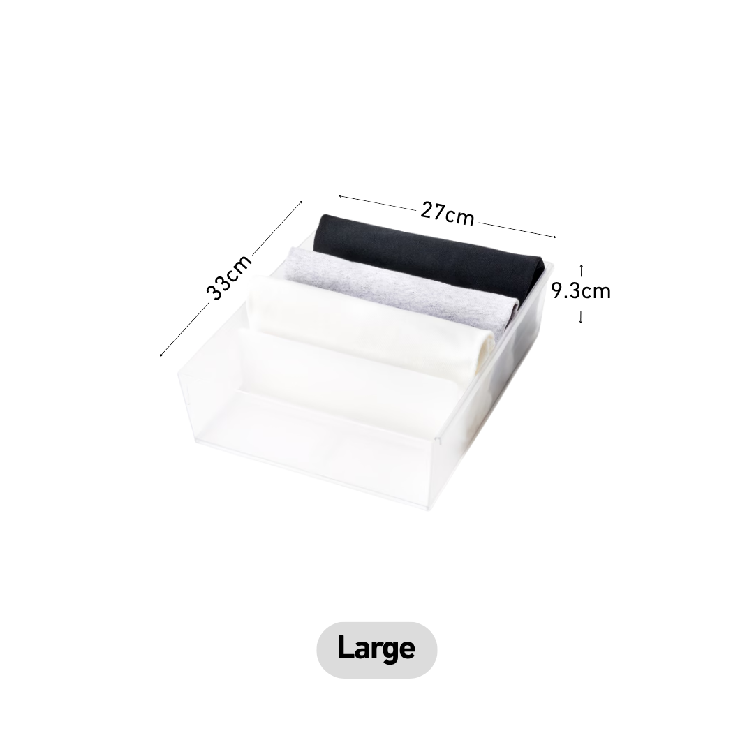 Like-it Japan Closet System Organiser for T-Shirts, Lingerie, & Socks