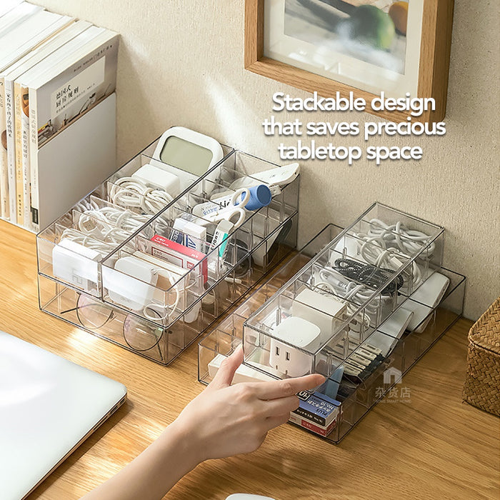 Cable & Accessories Organiser for Tabletop / Drawer