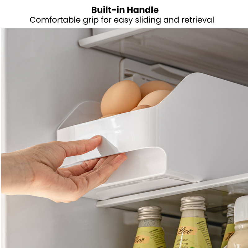 Fridge Storage & Organiser for Fruits, Vegetables, Canned Drinks & more