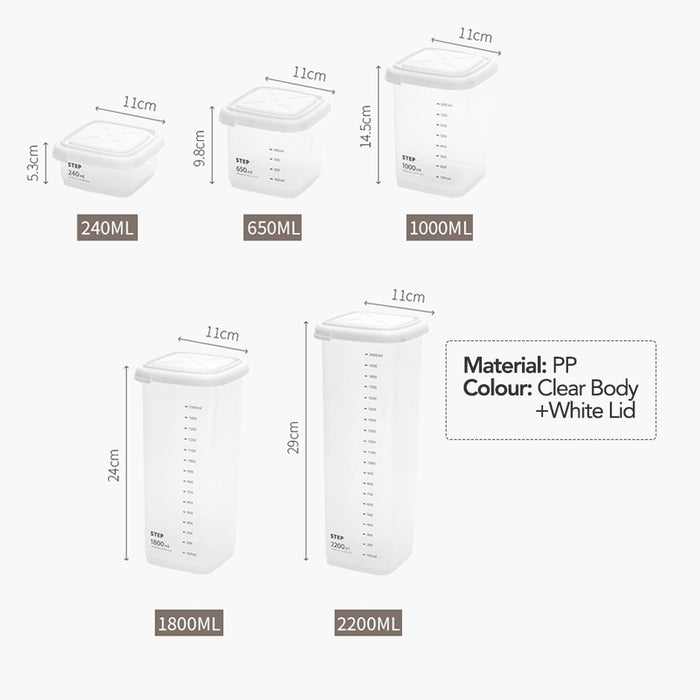 Fridge Pocket Pasta & Grains Food Storage Container