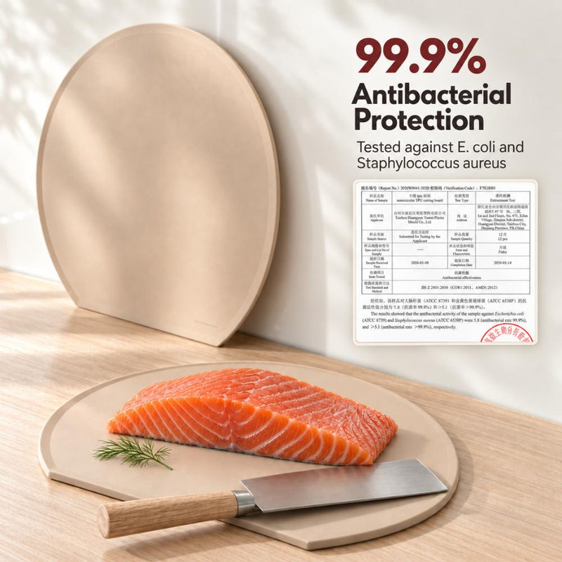 Premium Flexible TPU 99.9% Antibacterial Cutting Board