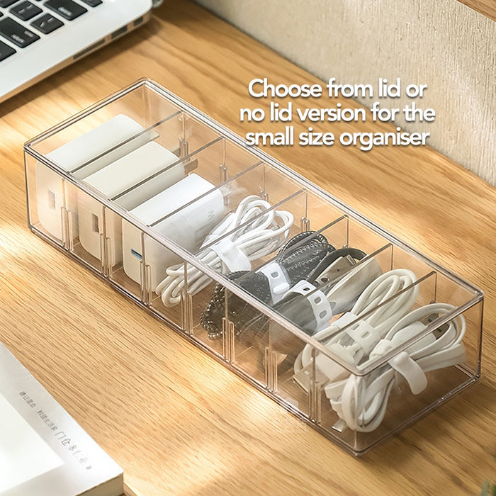 Cable & Accessories Organiser for Tabletop / Drawer