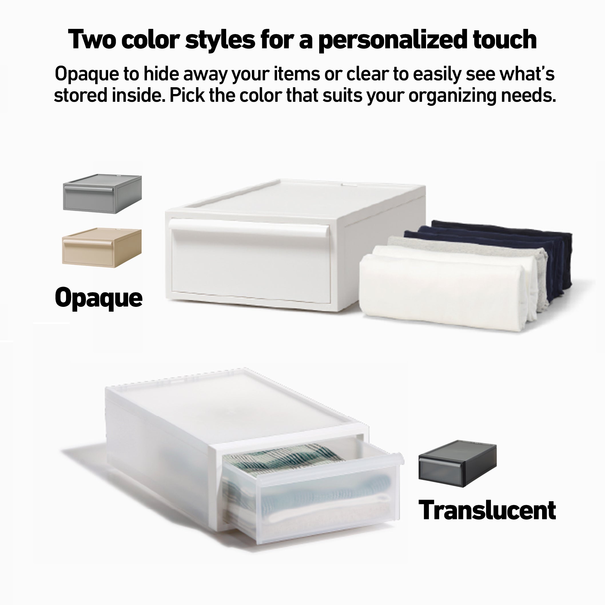 Like-it Japan Closet System Drawer — Za Huo Dian Singapore