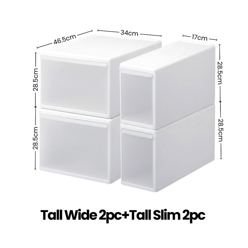 (CARTON DEAL) Like-it Japan Modular Drawers