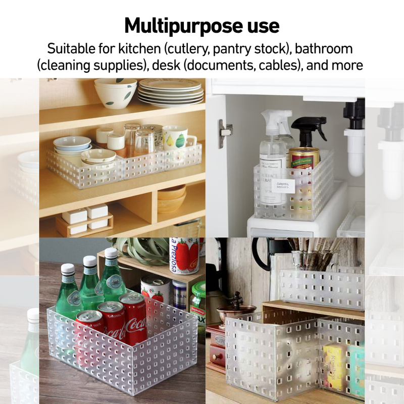 Like-it Japan Multipurpose Modular Stackable Bricks Organiser