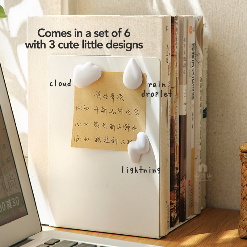 (Set of 6) Mini Fridge Magnets