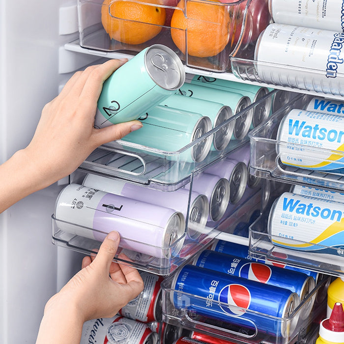 Dual Layer Canned Drinks Organiser for Fridge