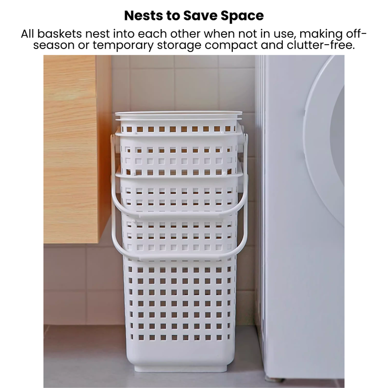 Like-it Japan Modular Storage Stackable Laundry Basket