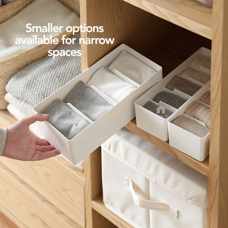 Lingerie / Undergarment / Socks & Accessories Wardrobe Organisers with Optional Lid