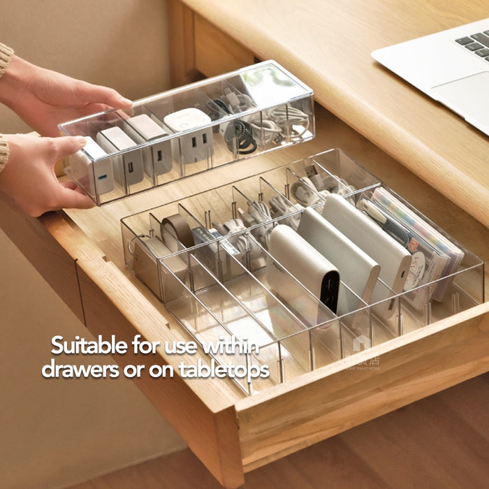 Cable & Accessories Organiser for Tabletop / Drawer